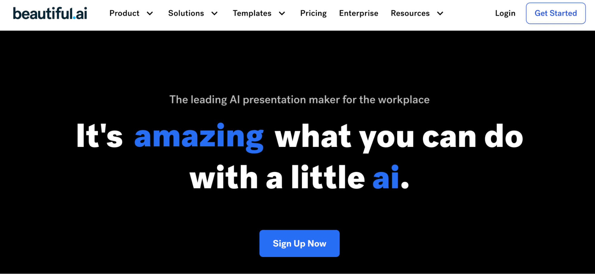 beautiful.ai KI Tool für Präsentationen
