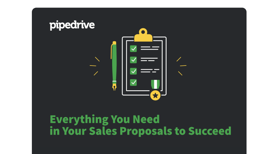 The sales proposal ebook