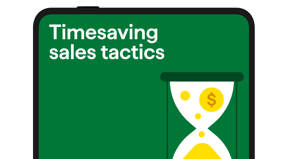 Timesaving sales tactics