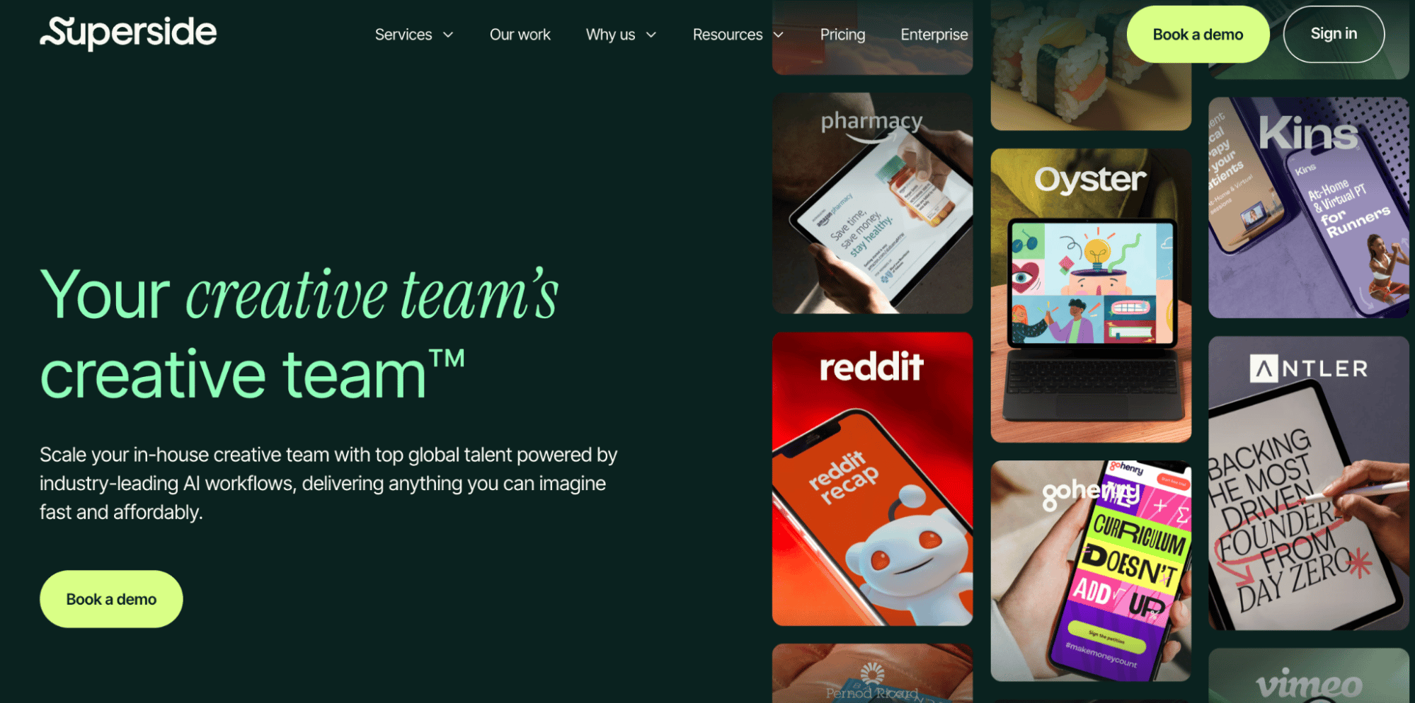 branding agency for startups superside