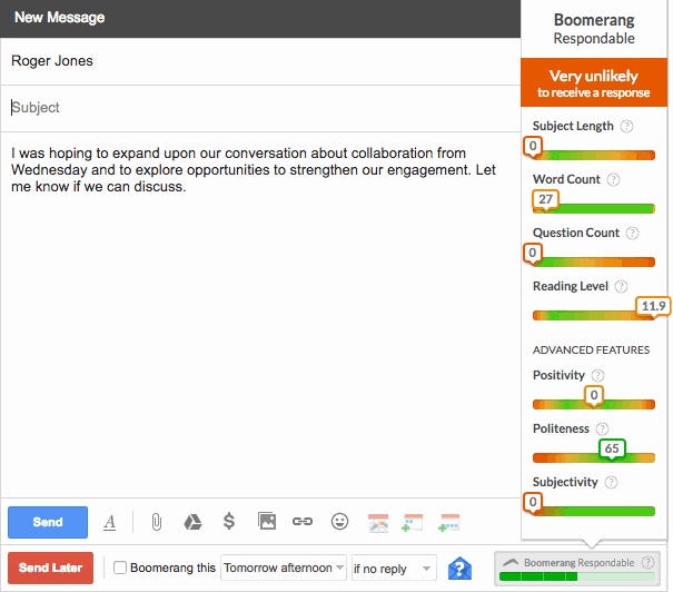 email automation tools boomerang respondable