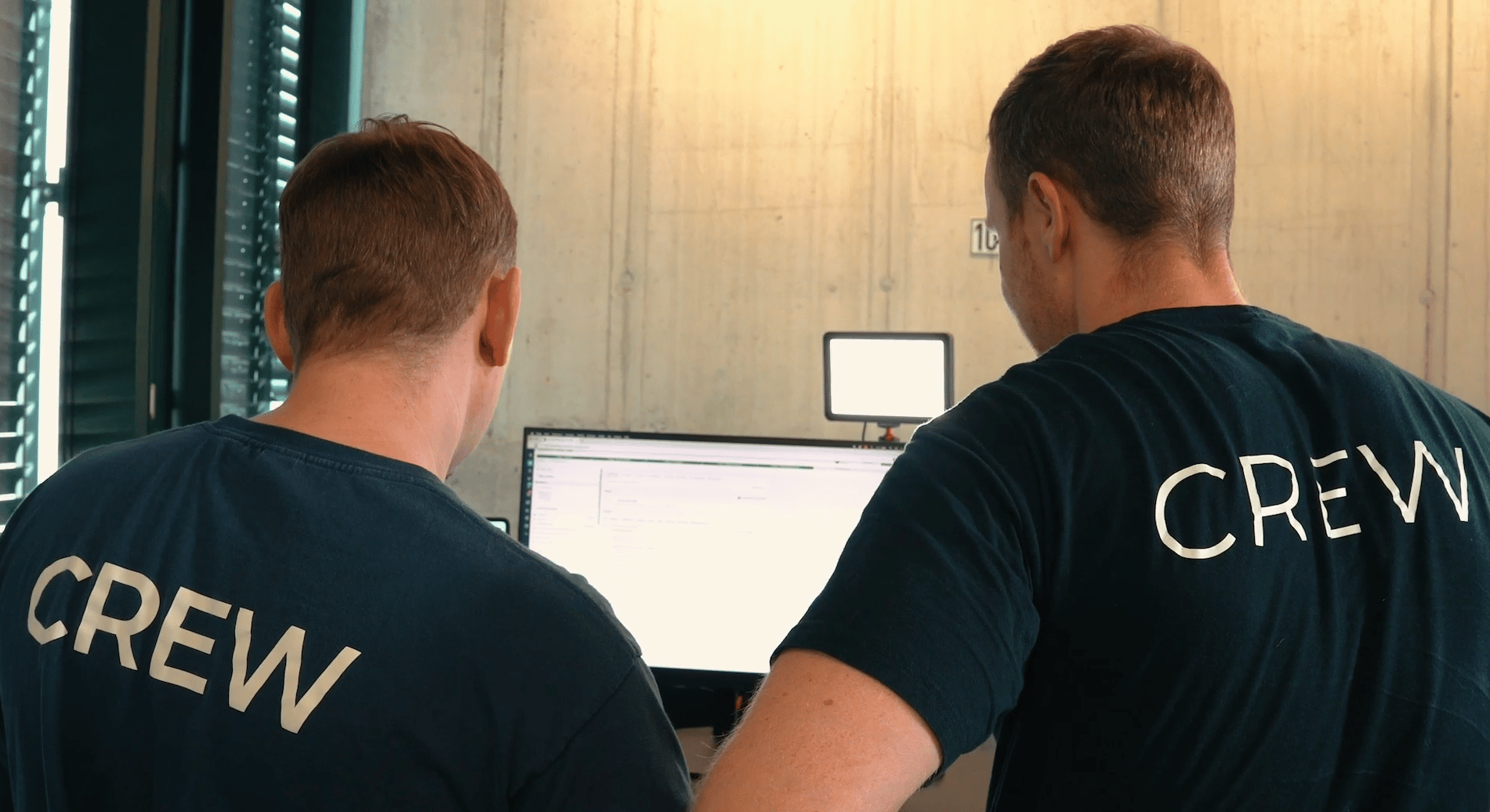 Two videoboost employees using Pipedrive