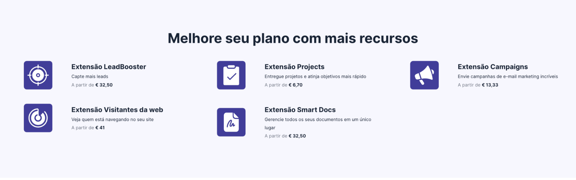 Enrich your plan with more features