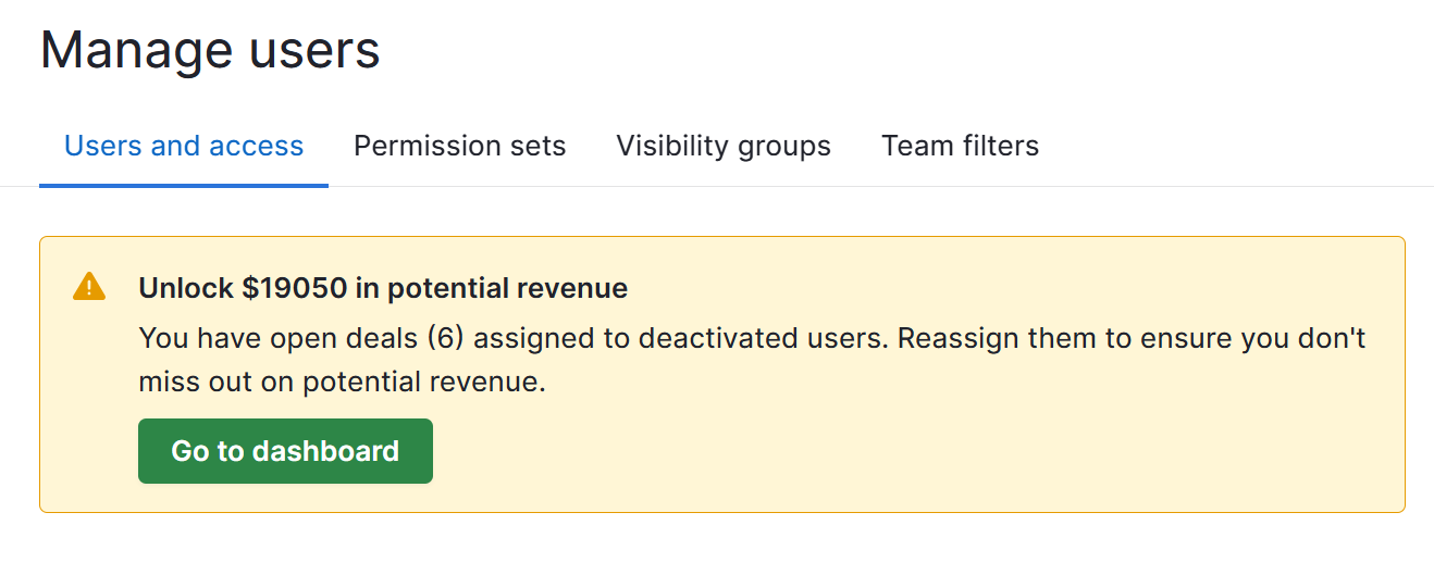 outsource cold calling services Pipedrive Manage Users potential revenue
