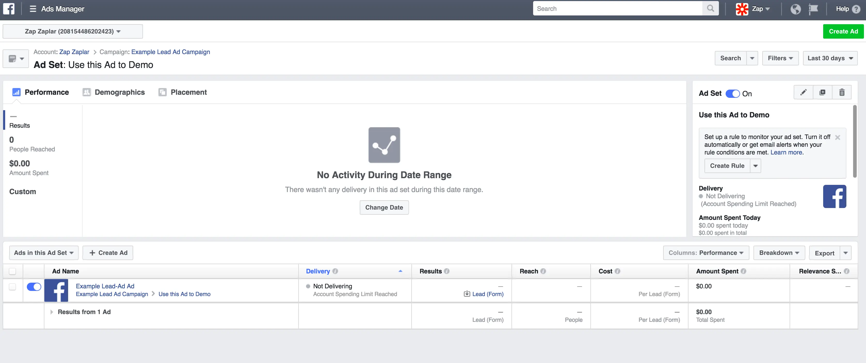 How to get started with Facebook Lead Ads (for Business Admins) on Zapier –  Zapier