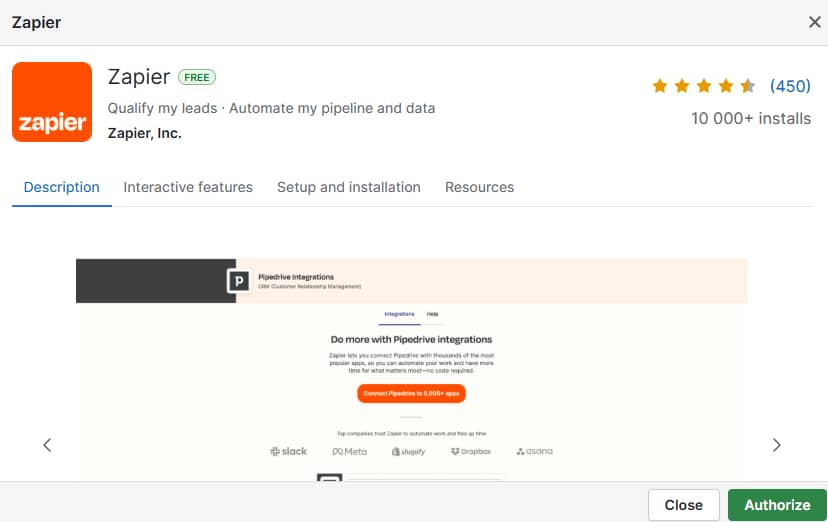  pipedrive zapier integrations