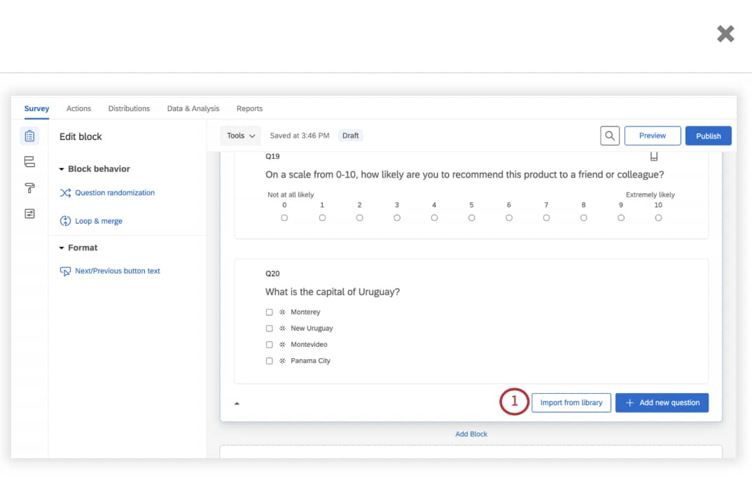 survey management software Qualtrics
