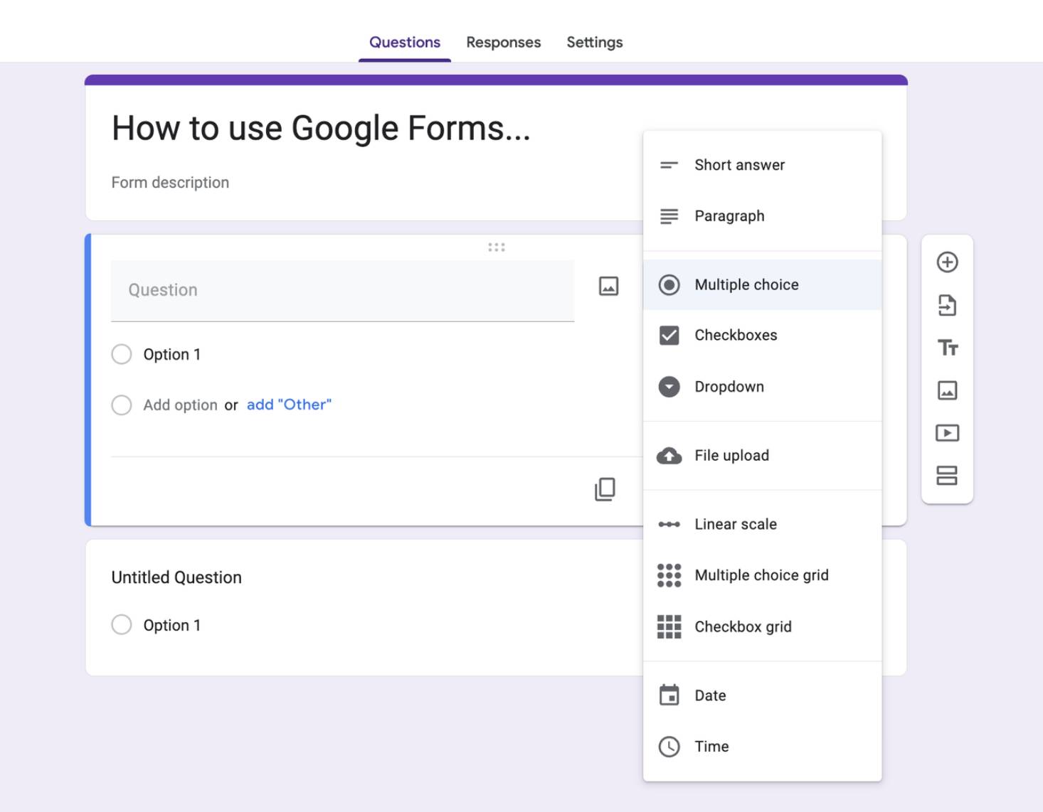 survey management software google forms