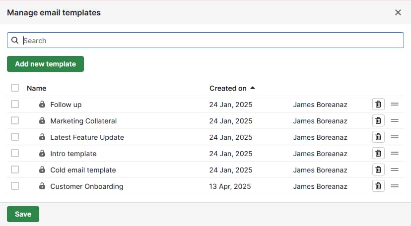 what is remarketing Pipedrive email templates