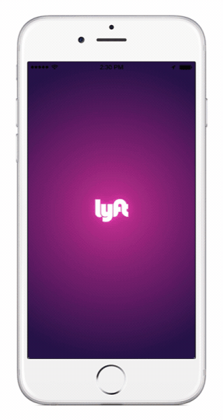 Lyft Product Email gif. 